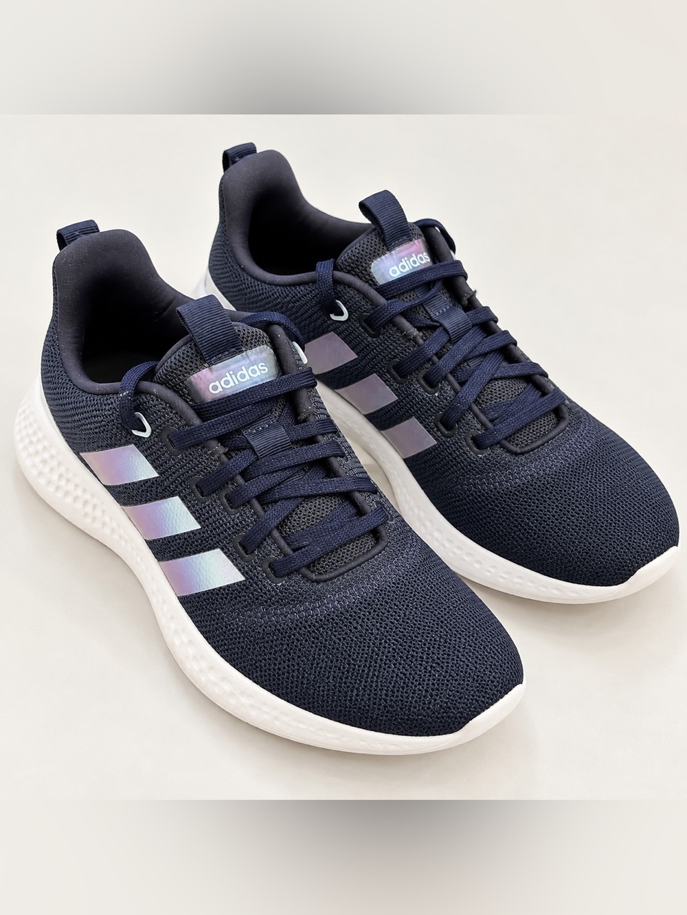 Adidas Puremotion GW5035 Women’s 9 Navy Iridescent Cloudfoam Sneakers